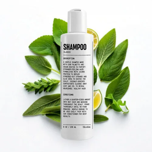 Miniatura 13 de Blu Atlas Champú natural para hombre – Orgánico, sin sulfatos ni parabenos – Limpieza profunda e hidratante – Aroma de cedro Santal – Hecho
