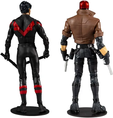 Miniatura 5 de McFarlane Toys DC Multiverse Red Hood and Nightwing - Figura de acción de 7 pulgadas