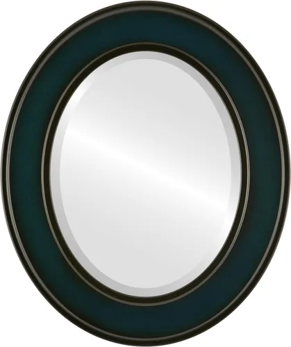 Miniatura 14 de ovalandroundmirrors. com Oval Espejo biselado en un estilo Montreal champaña Oro marco