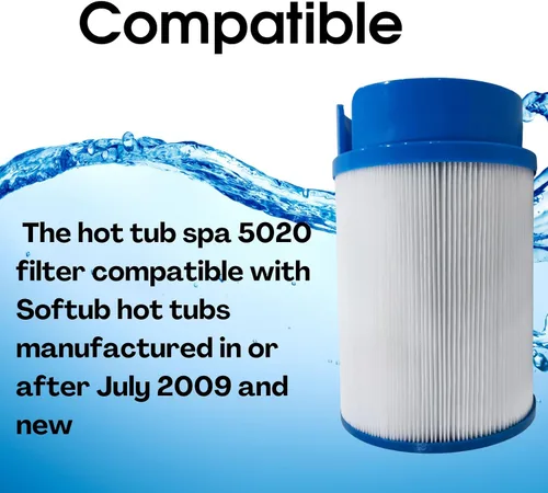 Miniatura 2 de Filtro para bañera de hidromasaje 5020 compatible con filtro Softub Spa 5020, y para modelos construidos después de 2009