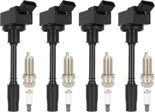 Miniatura 27 de ECCPP UF816 4 bobinas de encendido con 4 bujías de iridio 95125 para Hyundai Elantra Sonata Kona para Kia Forte Optima 2.0L GN10877 UF816 UF-816