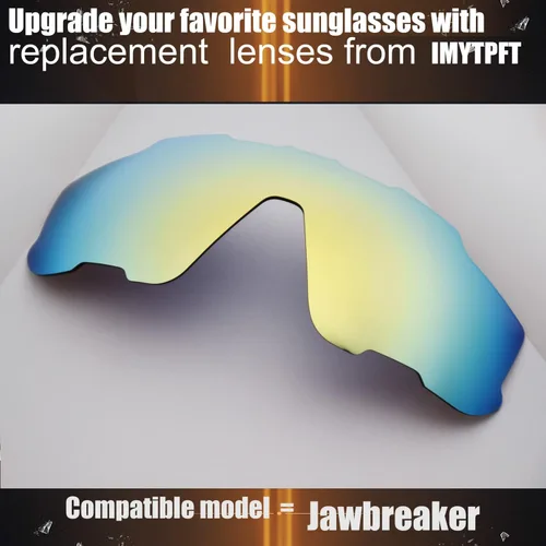 Miniatura 5 de IMYTPFT CompatibleReplacement for Lenses oakleys Jawbreaker Red24K Gold