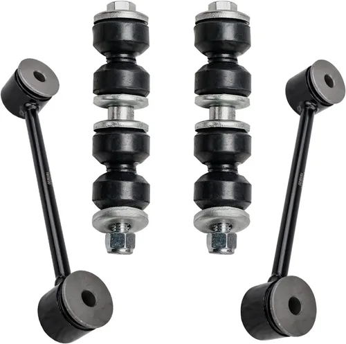 Miniatura 50 de Detroit Axle - 4 barras estabilizadoras AWD para Chrysler 300 2005-2019 Dodge Charger 2005-2008 2005-2008 Magnum Stabilizer Enlaces de extremo