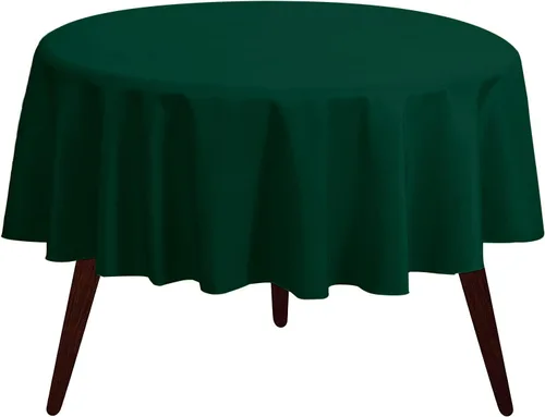 Miniatura 160 de Pomp Mantel Premium de Poliéster de 60" x 84" en Color Amarillo Plátano Tela Fácil de Cuidar, Resistente a Arrugas y Manchas Para Mesa Banana