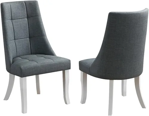 Miniatura 3 de Kings marca Muebles Cocina Dinette comedor Side Sillas, Conjunto de 2