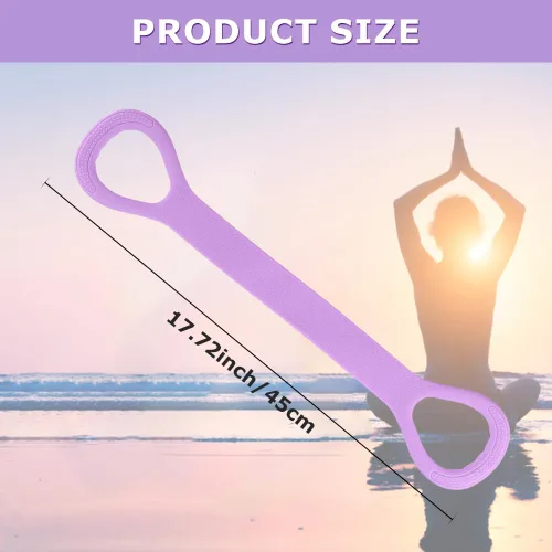 Miniatura 2 de 3 bandas de resistencia de figura 8, bandas de ejercicio de hombro y espalda, banda elástica de fitness, banda elástica de 8 formas para expansor