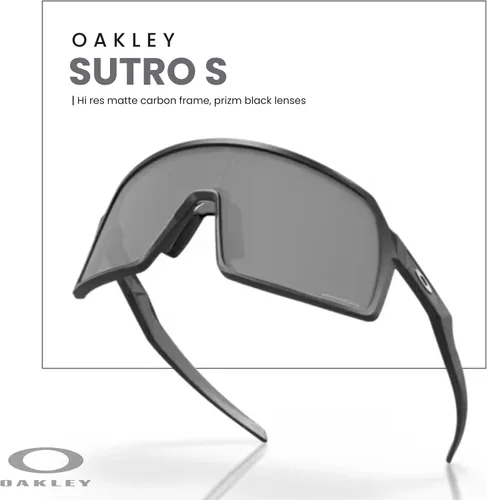 Miniatura 19 de Oakley Sutro OO9406 / OO9462 - Lentes de sol para hombre, kit de correa de accesorios, bolsa de microfibra