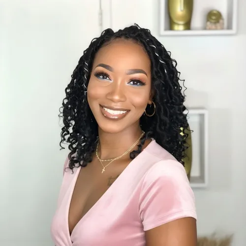 Miniatura 38 de Fulcrum Goddess Locs Cabello de Ganchillo de 10 Pulgadas, 8 Paquetes Nuevo Locs Sintéticos de Ganchillo para Mujeres Negras, Locs de Ganchillo