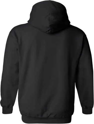 Miniatura 2 de GawxTee Duramax - Sudadera con capucha con diseño de bolsillo blanco y color negro