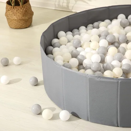 Miniatura 7 de Pozo de pelotas para bebés, bebés, perros, gatos, niños pequeños, tienda de campaña plegable, corralito de juegos con bolsa de almacenamiento