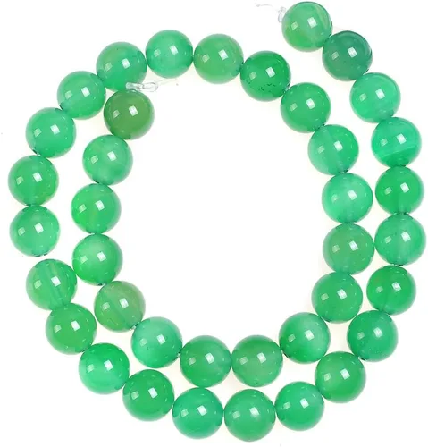 Miniatura 25 de Cuentas de piedra natural de 0.079 pulgadas (0.079 in), piedras preciosas de cuarzo ahumado, cuentas sueltas y redondas de cristal energético