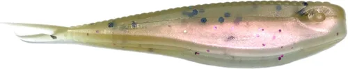 Miniatura 24 de Phat Pak Baits - Micro Drunkin Shad Tiny Fluke Style LiveScope FFS Soft Jerkbait 2.5" 30ct Soft Plastic BFS Bass Fishing Lure Yellow Perch