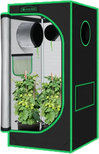 Miniatura 14 de Tienda de cultivo pequeña para plantas de interior de 18 x 30 x 36 pulgadas, tiendas de cultivo hidropónico Mylar para interiores, sala de cultivo