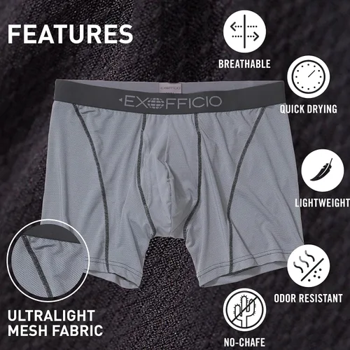 Miniatura 3 de ExOfficio Bóxer Give-N-Go Sport 2.0 de 6 pulgadas para hombre