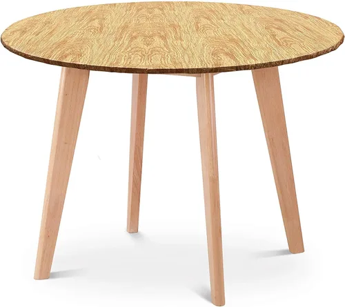 Miniatura 2 de Jobar IdeaWorks - Mantel decorativo elástico para mesa, diseño de acabado de madera, tamaño único (JB8386)