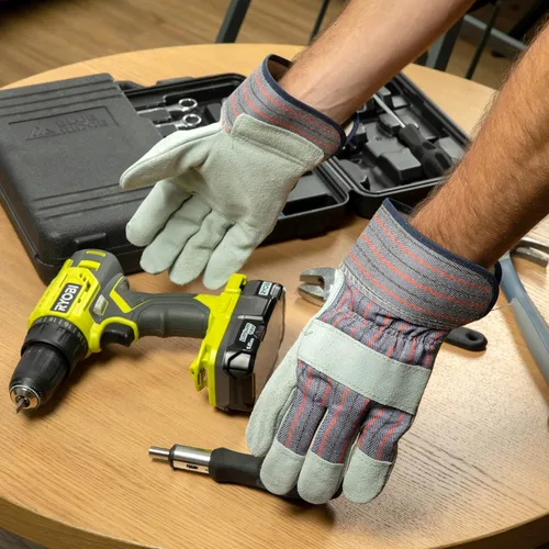 Miniatura 10 de G & F, guantes de piel con revestimiento interno de Thinsulate para invierno, tamaño extragrande, para hombre (3 pares)