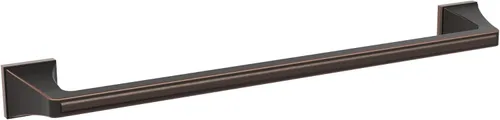 Miniatura 29 de Amerock BH36020G10 Gancho único para bata de níquel cepillado Soporte de toalla de 4-1/4 pulg. (108 mm) de longitud Mulholland Gancho