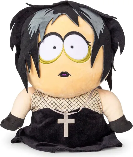 Jay Franco - Almohada de felpa Henrietta de South Park Goth Kid - Almohada de personaje súper suave, microfibra de poliéster, 23 pulgadas