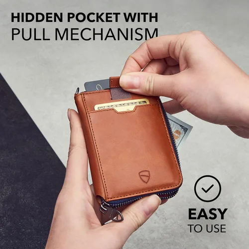 Miniatura 9 de Vaultskin NOTTING HILL - Cartera con cremallera y protección RFID para tarjetas