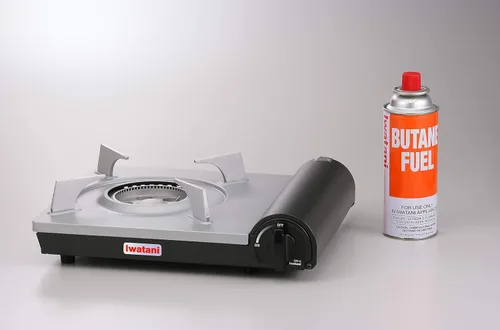 Miniatura 4 de Iwatani America EPR Cassette Feu-EcoPremium - Estufa de butano portátil, color negro