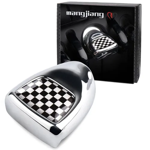 Miniatura 7 de Tapa metálica para el salpicadero del botón de arranque del motor, para Mini Cooper F54 F55 F56 F57 F60 2014+ (Bulldog)