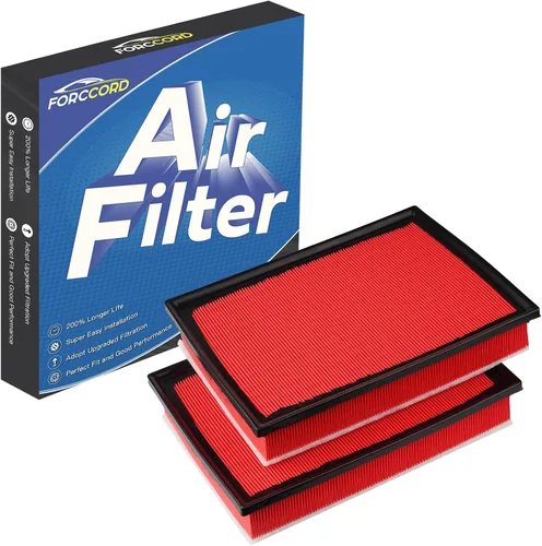 Miniatura 20 de Paquete de 2 Filtros de Aire para Motor Compatible con Volkswagen Atlas 2025-18 2.0L 3.6L, 2025-20 Atlas Cross Sport 2.0L 3.6L Reemplazo de Filtro
