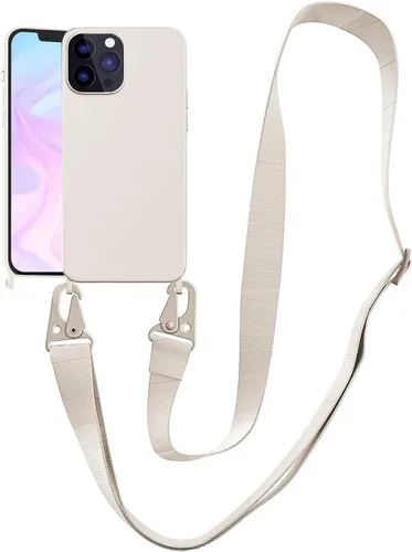Miniatura 90 de Funda compatible con iPhone 13 con correa, funda cruzada para iPhone con cordón, ajustable, a prueba de golpes, protección contra caídas, funda