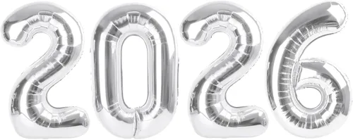 Miniatura 112 de Globos de números de 5 globos de 40 pulgadas, decoraciones de cumpleaños azules para niños y niñas, globos de números azul marino grandes