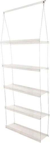Miniatura 17 de Estantes colgantes de acrílico para ventanas (34 pulgadas de ancho, 2 estantes - 35 pulgadas de alto)