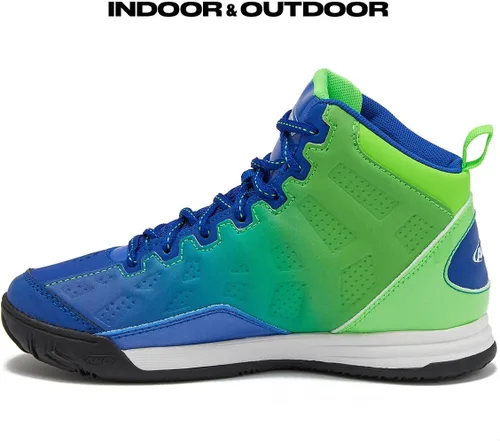 Miniatura 2 de AND1 Showout - Tenis de baloncesto para niños, tenis de caña media para niños, niños pequeños de 1 a 7 años
