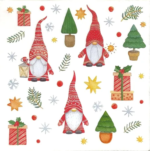 Miniatura 27 de AM Décor - 20 servilletas de papel de 3 capas de 3 capas para cenas de vacaciones, decoupage decorativo, 13 x 13 pulgadas (desplegadas)