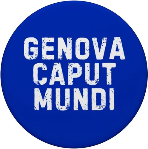 Miniatura 3 de Genova Caput Mundi Città Simpatica Uomo Donna Bambino PopSockets Adhesivo PopGrip
