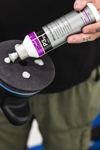 Miniatura 3 de Koch-Chemie - Compuesto de pulido de micro corte y acabado con cera de carnauba - Eliminación permanente de hologramas, arañazos finos y marcas