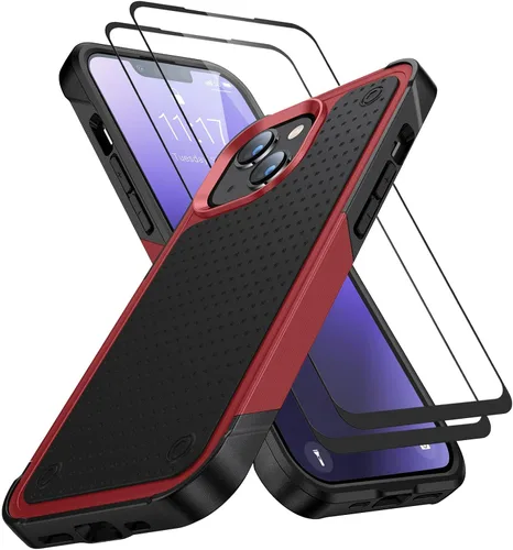 Miniatura 331 de Jeylly Funda para iPhone SE/Funda para iPhone 5S, Exterior de Plástico Duro que Absorbe Golpes + Interior de Silicona de Goma Defensor contra