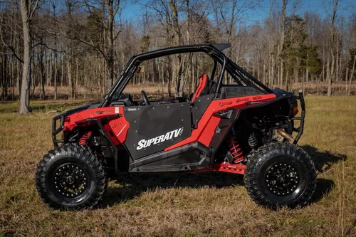 Miniatura 2 de SuperATV Font Fender Flares Protectores de barro para Polaris RZR XP Turbo 2016+ 4 Turbo/2018+ Turbo S/2019+ 4Turbo S Durabilidad extrema