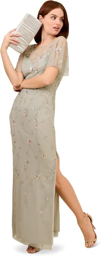 Miniatura 5 de Adrianna Papell Vestido largo con cuentas para mujer
