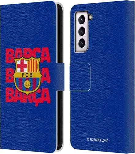 Miniatura 166 de Head Case Designs Funda de piel con licencia oficial del FC Barcelona Barca Crest Graphics para Samsung Galaxy A06 4G