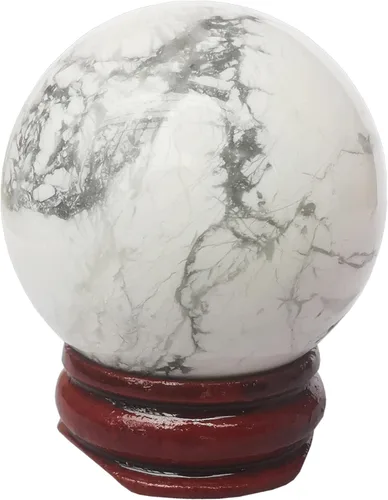 Miniatura 23 de Escultura de esfera de adivinación de cristal curativo de labradorita negra de 1.575 pulgadas, bola de piedras preciosas, colección decorativa
