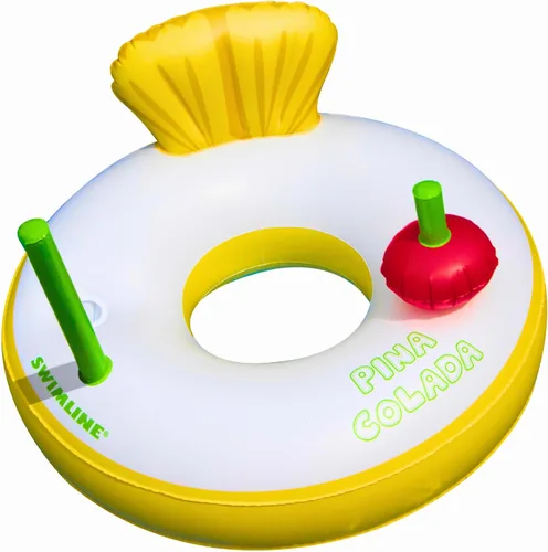 Miniatura 5 de Swimline Anillo de Piscina Azul XL Jumbo – Flotador de Descanso Inflable con Diseño Divertido para Adultos y Adolescentes – Anillo de Vinilo Anillo