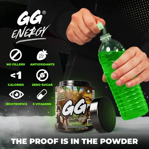 Miniatura 4 de Gamer Supps GG® Energy - Guacamole Gamer Fart 9000 por TheRussianBadger (100 porciones) – Mezcla energética gaming y nootrópica apta para keto, sin
