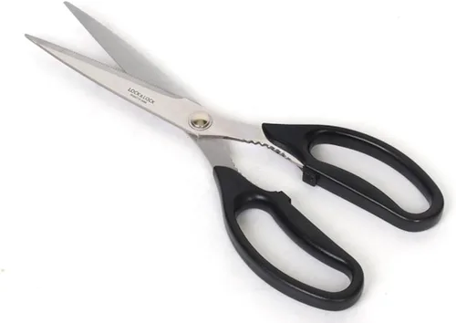 Lock&Lock - Tijeras coreanas para barbacoa Bulgogi Kalbi de acero inoxidable (420J2), tijeras de corte de carne de 9.8 pulgadas, usuarios de mano