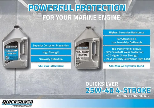 Miniatura 5 de Quicksilver de Mercury Marine Aceite de Motor Marino 25W-40