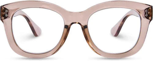 Miniatura 9 de Oprah Style - Lentes de lectura para mujer, de gran tamaño, con bloqueo de luz azul, para lectura de computadora con bisagra de resorte