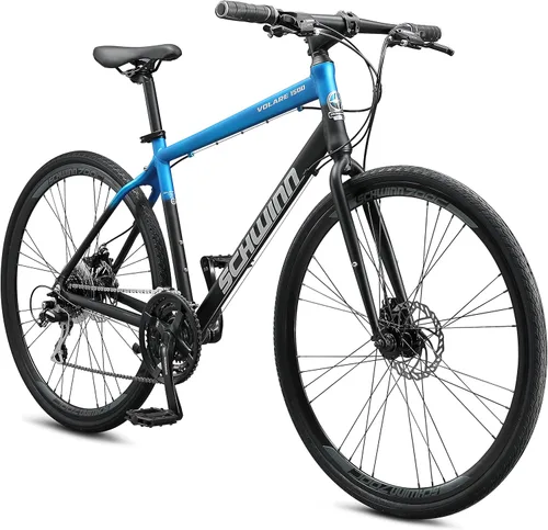 Miniatura 10 de Schwinn Volare 1300 Bicicleta de carretera, 700c para hombre y mujer, bicicleta de carretera de barra de caída de 14 velocidades, marco de aluminio