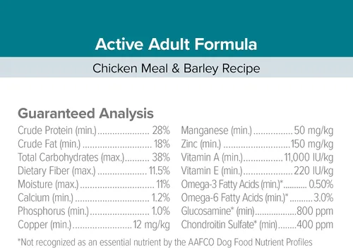 Miniatura 6 de Blue Seal – Entrust Active pollo comida & Barley – Comida para Perro
