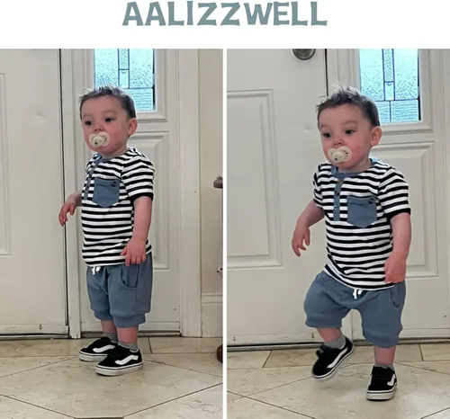 Miniatura 3 de Aalizzwell Camiseta de verano para bebés recién nacidos y niños