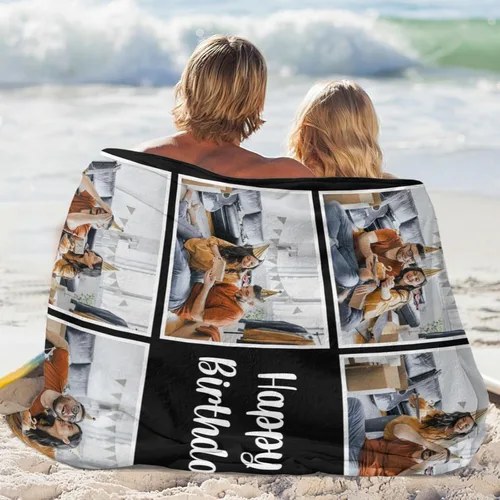 Miniatura 135 de Mantas personalizadas con foto, manta de fotos personalizada, mantas personalizadas con imagen, regalos personalizados para mujeres, hombres