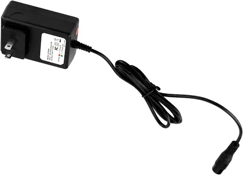 Miniatura 3 de Keenso Cargador de batería de scooter eléctrico de 24 V 0.6 A con enchufe recto de 2 pines, operación Plug and Play, pantalla de luz indicadora