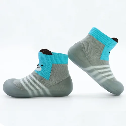 Miniatura 6 de 1 par de zapatos de bebé, calcetines de bebé, zapatos para niños y niñas, zapatos antideslizantes con suela de goma suave, zapatos para niños