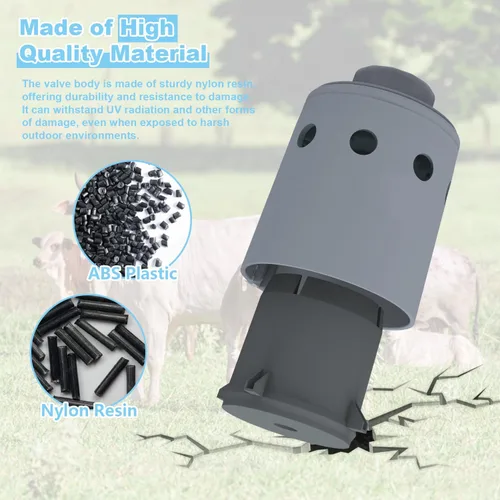 Miniatura 3 de Válvula de flotador de 1" para tanque de agua, Válvula de control automático de nivel de agua, Válvula de llenado de alto flujo para tanque